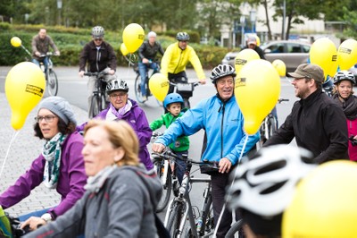 Regio-Sternfahrt nach Rankweil eröffnet Fahrradsaison 2023