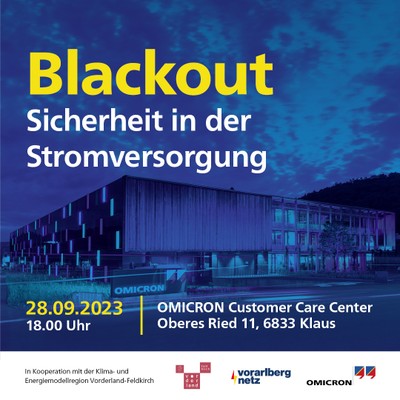Veranstaltung Blackout: Sicherheit in der Stromversorgung