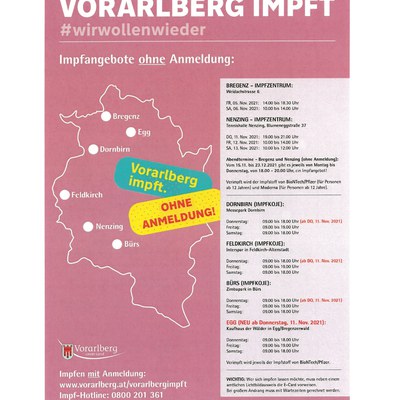 Vorarlberg Impft