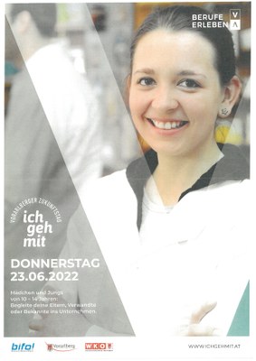 Vorarlberger Zukunftstag "ich geh mit" 2022